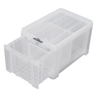 【引き出し収納】 JEJアステージ ロックストッカー#25 クリア 4991068170186 13L 1個