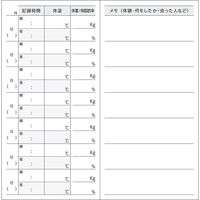 ダイゴー 体調管理メモ イラスト クリーム A1361 1セット（5冊）（直送品）