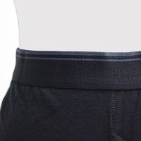 片倉工業 ボクサーブリーフ 無地 LLサイズ 黒 DC17BXZ 1セット(3枚)