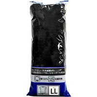 片倉工業 半袖丸首Tシャツ LLサイズ 黒 DM41FXZ 1セット(3枚)