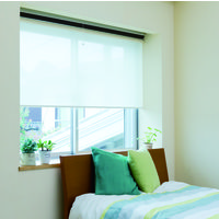 立川機工 ロールスクリーン レース TR-1591 65×100cm ピュアホワイト 1台（直送品）