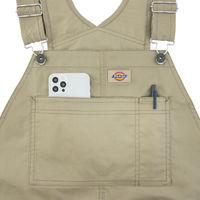 コーコス信岡 ライトT/Cストレッチ オーバーオール S インディゴ D-6709 1着（直送品）