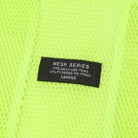 メッシュマーケットバッグ イエロー LAKOLE/ラコレ