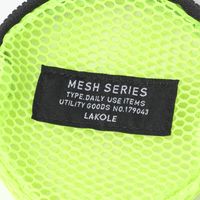 メッシュミニポーチ イエロー LAKOLE/ラコレ