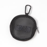 メッシュミニポーチ ブラック LAKOLE/ラコレ