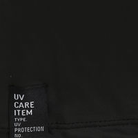 【LAKOLE/ラコレ】 【接触冷感】UVアームカバー(55cm) ブラック