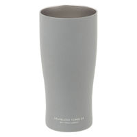 ステンレスタンブラー(430ml) グレー 1セット（1個×2） LAKOLE/ラコレ