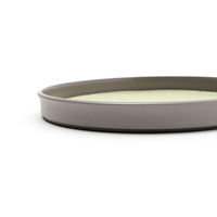 樹脂製そば皿 グレー LAKOLE/ラコレ