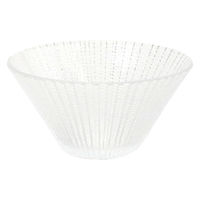 ラインガラスボウル(M) クリア 1セット（1個×2） LAKOLE/ラコレ