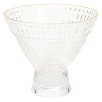 ステムグラス(エンボス) クリア 1セット（1個×2） LAKOLE/ラコレ