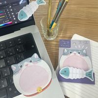 学研ステイフル 大口付箋(ねこ) DM03811 1個