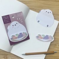 学研ステイフル まんぷく付箋(シマエナガ) DM03822 1個