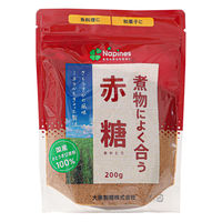 赤糖 200g 3袋  国産 きび砂糖 きび糖 国産さとうきび原料 あかとう コク出し 滋味深い甘さ 大東製糖