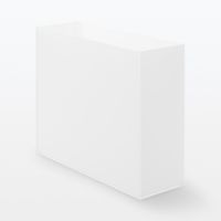 無印良品 ポリプロピレンファイルボックス スタンダードタイプ Ａ４用 約幅１０×奥行３２×高さ２４ｃｍ クリア 良品計画
