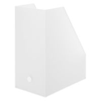 無印良品 ポリプロピレンスタンドファイルボックス ワイド Ａ４用 約幅１５×奥行２７．６×高さ３１．８ｃｍ クリア 6個 良品計画