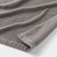 無印良品 パイル織 タオルケット Ｄ １８０×２００ｃｍ チャコールグレー 良品計画