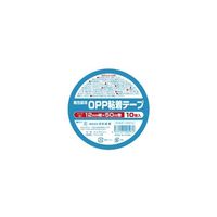 清和産業 軽包装用OPP粘着テープ 12mm×50m(10巻シュリンクパック)200巻入 KSSOP-125010 1ケース(200巻)（直送品）