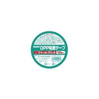 清和産業 軽包装用OPP粘着テープ 24mm×50m(10巻シュリンクパック)150巻入 KSSOP-245010 1ケース(150巻)（直送品）