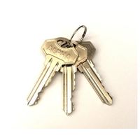 アルファ ステンレス南京錠(同一キー)50mm No.N2740-50 KA 1セット 68-5103-34（直送品）