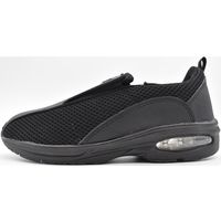 山一 消臭クッションインソール スリッポンシューズ ブラック 25.0cm 81BK250 1足 68-0512-17（直送品）