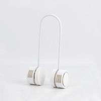 ロア・インターナショナル 羽なし 首掛け扇風機 Neck Band Fan Rolling オフホワイト DSN23087WH 1個