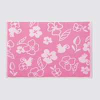 インド綿タオル地バスマット 北欧の森3色組 1パック（３色×各１）