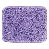 ふわふわ吸水バスマット ラベンダー 1セット（3個）