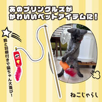 猫じゃらし プリングルズ 赤 1本 ワイワオ 猫用 おもちゃ