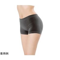 グローバル・ジャパン ゆる圧美腹ガードル(ショート)L~LL ブラック 67-8031-09 1枚（直送品）