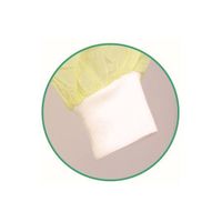 アズワン SMS製アイソレーションガウン 袖口ニットタイプ イエロー 10枚×10袋入 67-5170-34 1ケース(100枚)（直送品）