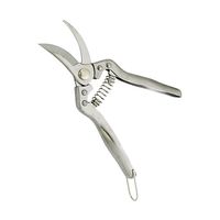 ガーデンフレンズ GARDEN FRIENDS サビに強いステンレス 剪定鋏 190mm S-2 1個 63-5484-25（直送品）