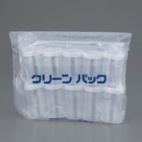 ニッコー・ハンセン スチロール容器 洗浄済 50mL 1袋(10本入) 10-6454-55 1袋(10本)（直送品）