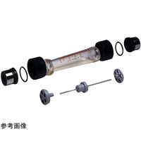 東京計装 ACシリーズアクリル管式フローメータ 水用 0.3~3L/min Rc15A SUS316 AC-1503-6R-P 1個（直送品）