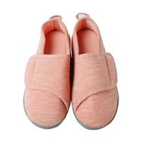 小野商事 介護シューズ マジックテープタイプ ピンク L WS8001 1足 65-8998-16（直送品）