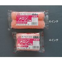 PIA スモールローラーメロン 毛丈13mm 4インチ 2本入り 903E413-04 1パック(2本) 61-4670-66（直送品）