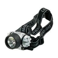 長谷伸ハンマー 9LED ヘッドランプ HS-2 1個 63-5428-45（直送品）