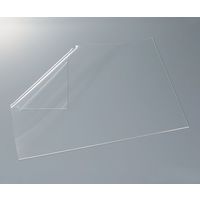 冨田マテックス 超透明シリコーンゴムフィルム 硬度80 300×300×0.3tmm GFSC8000-300 300Q 1枚（直送品）