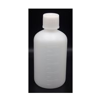 堀内硝子 クリアボトル HDPE 500mL 細口 50本入 HD. 500 クリア 1箱(50本) 67-9359-16（直送品）