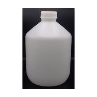 堀内硝子 クリアボトル HDPE 5L 細口 丸取っ手付 16本入 HD.5L Nクリア 1箱(16本) 67-9359-19（直送品）