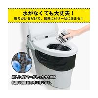 小林薬品 RABLISS 炭入り凝固剤使用 非常用簡易トイレ 1ケース(100回分×6箱入) KO368 1ケース(600回分)（直送品）