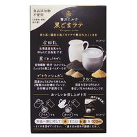 九鬼産業 贅沢ミルク黒ごまラテ 1箱（4本入）（わけあり品）
