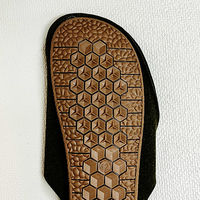 パラデック Cotka スエードスリッパ 室内履き ルームシューズ  CTKー3 BK ブラック Lサイズ 1足