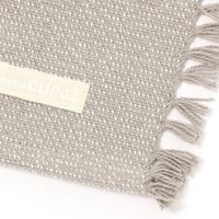 シャンブレー織りランチョンマット グレー studio CLIP