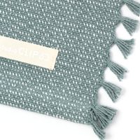 シャンブレー織りランチョンマット ライトブルー studio CLIP