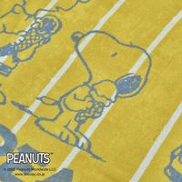 nishikawa スヌーピー フレンドリー パイルタオルケット イエロー FR05600608430 1枚