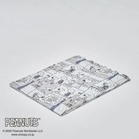 nishikawa スヌーピー アイスクリーム柄 クールケット グレー FR05806600730 1枚