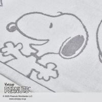 nishikawa スヌーピー 今治産タオルケット ハピネス ホワイト FR05100607700 1枚