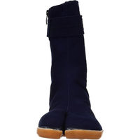 荘快堂 ツインフーブス・藍染足袋ファスナー 26.5cm 1852530006 1足 TH-340F（直送品）