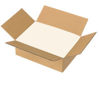 【底面A5】【60サイズ】 「現場のチカラ」 小型ダンボール 底面A5-Sサイズ A5×高さ82mm 1梱包（20枚入） オリジナル（わけあり品）