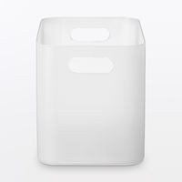 無印良品 再生ポリプロピレン入りメイクボックス 約１５０×２２０×１６９ｍｍ 良品計画